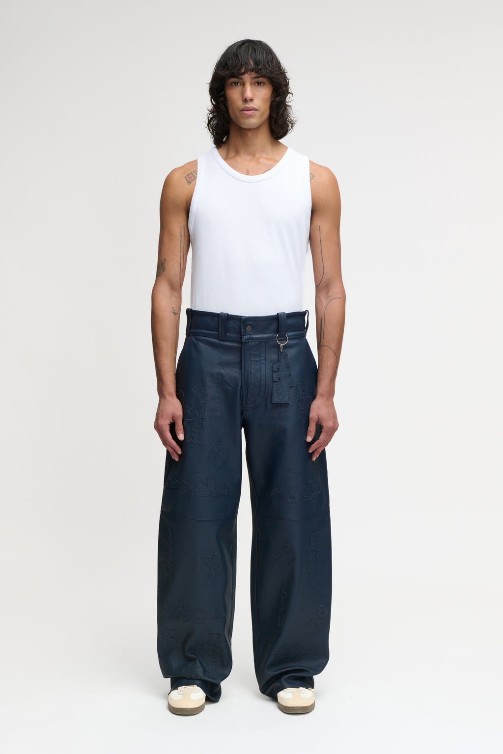 CROCODILE PANTS BLUE