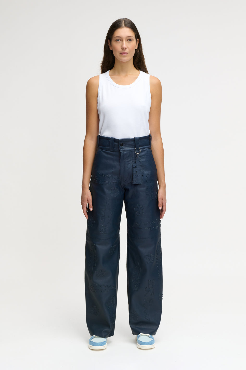 CROCODILE PANTS BLUE