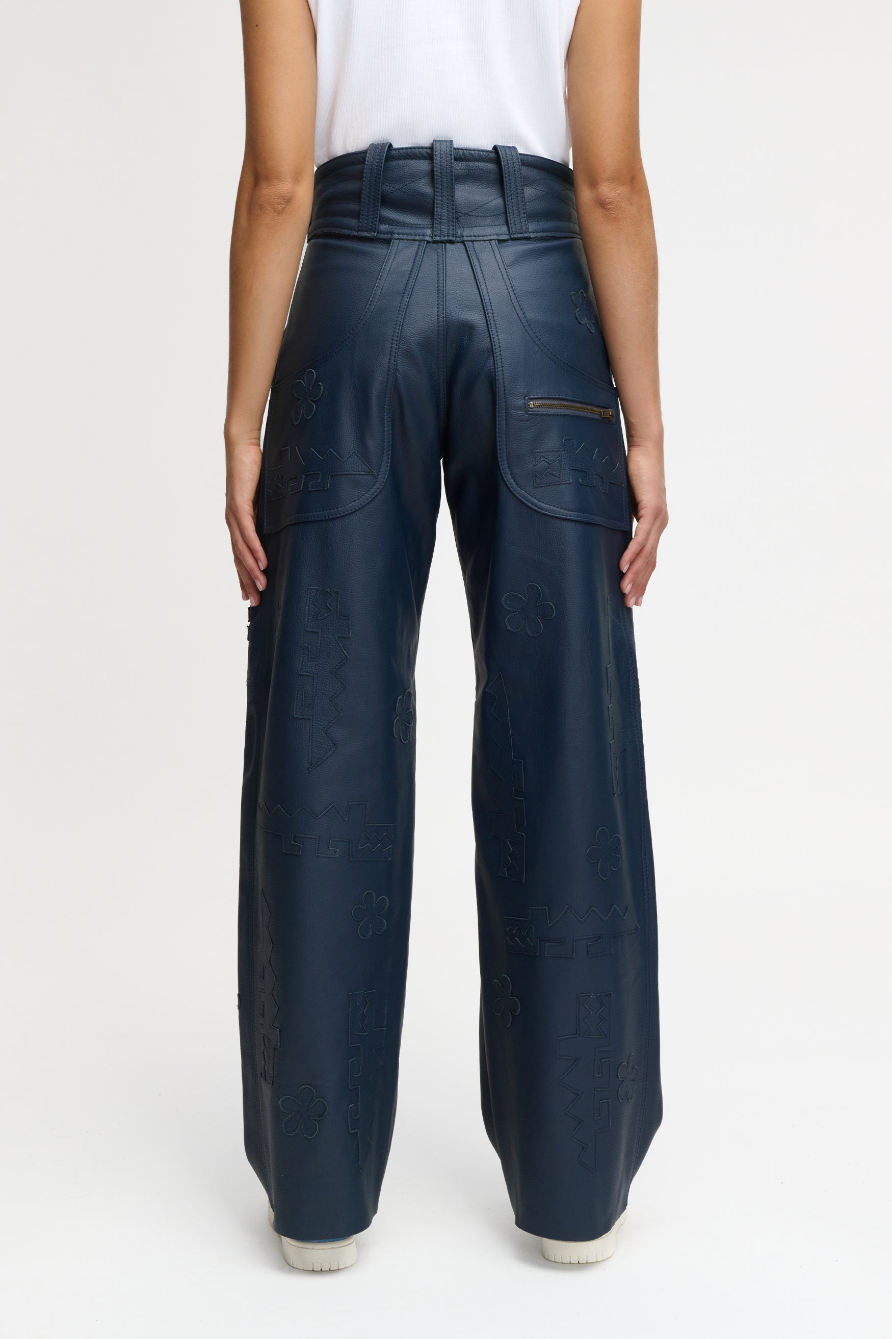 CROCODILE PANTS BLUE