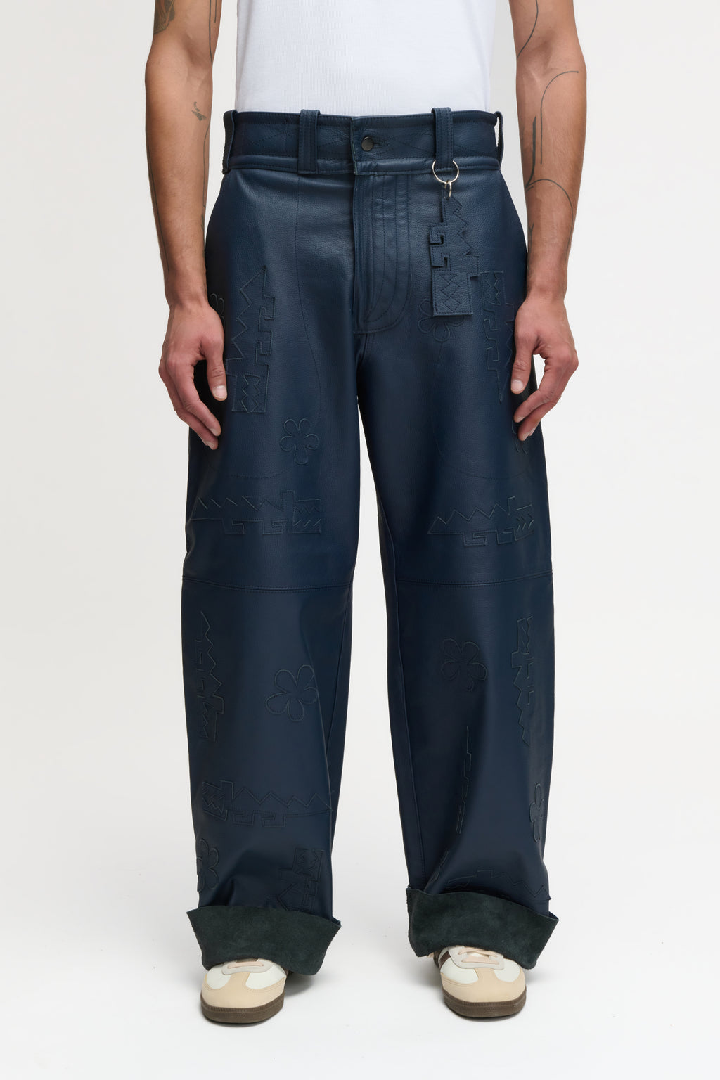 CROCODILE PANTS BLUE
