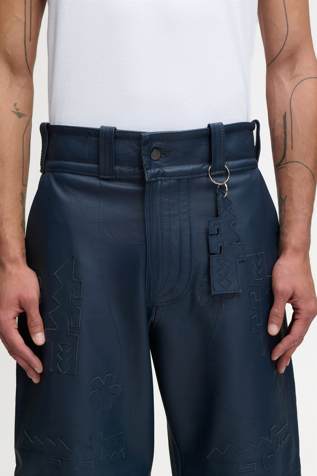 CROCODILE PANTS BLUE