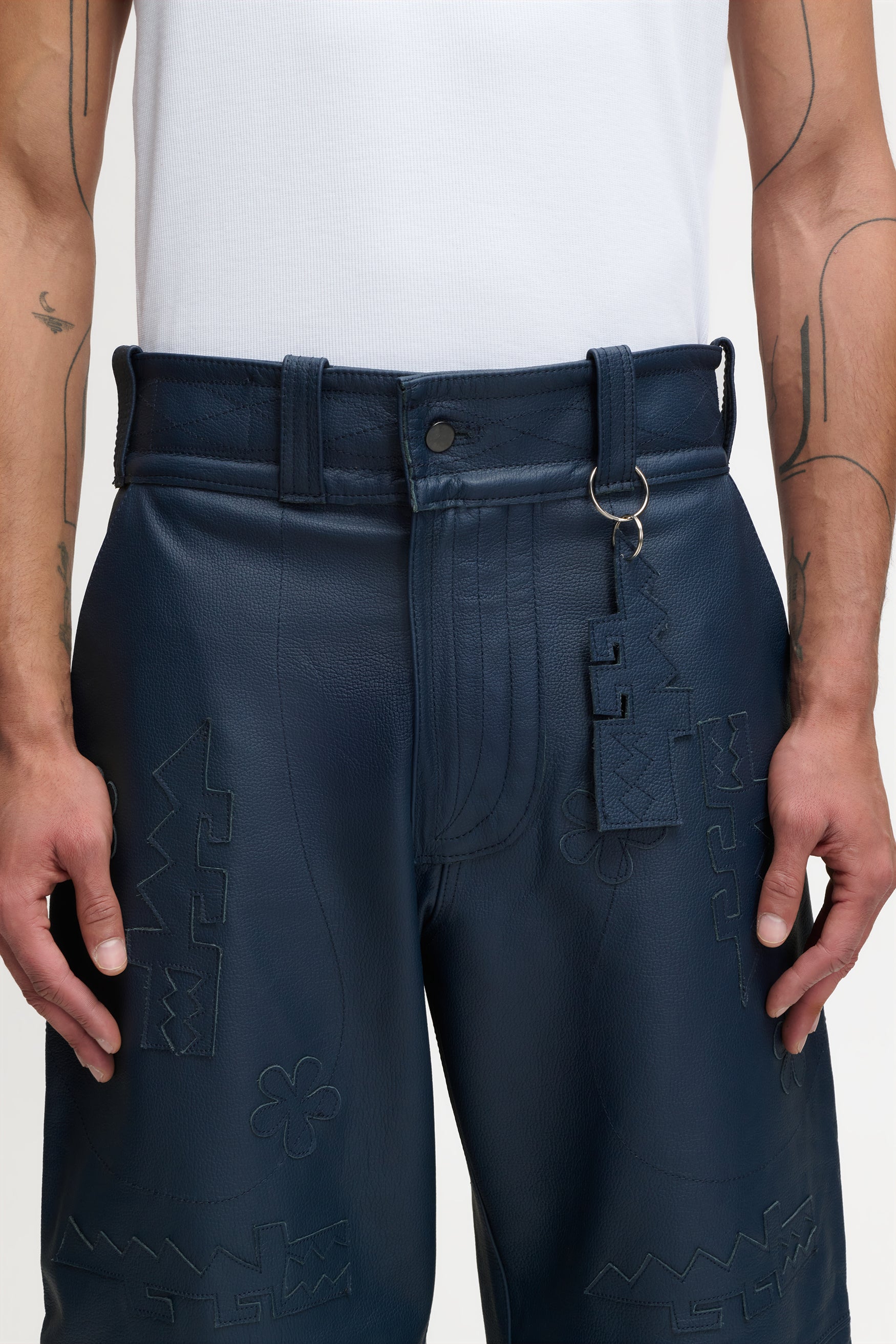 CROCODILE PANTS BLUE