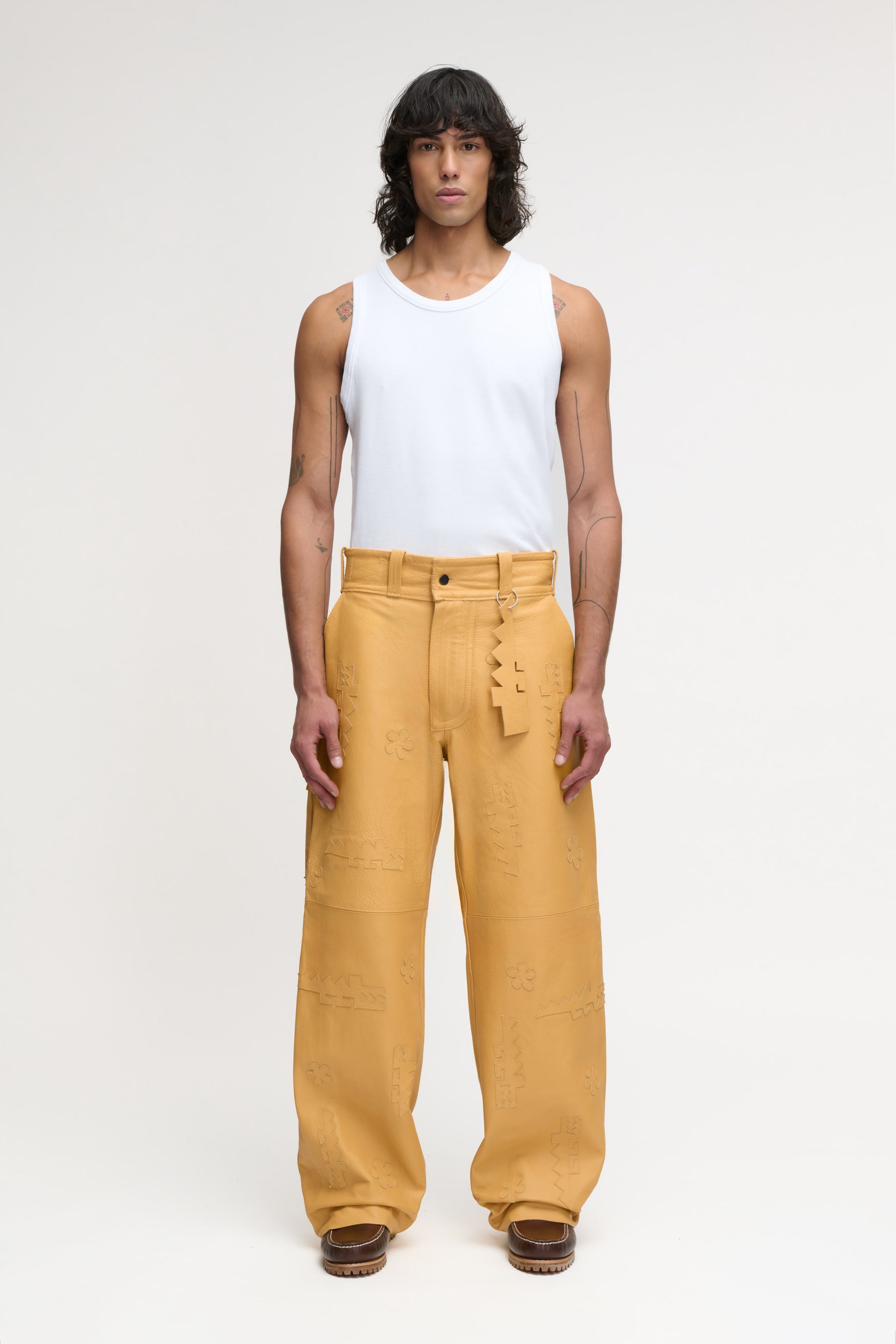 CROCODILE PANTS YELLOW