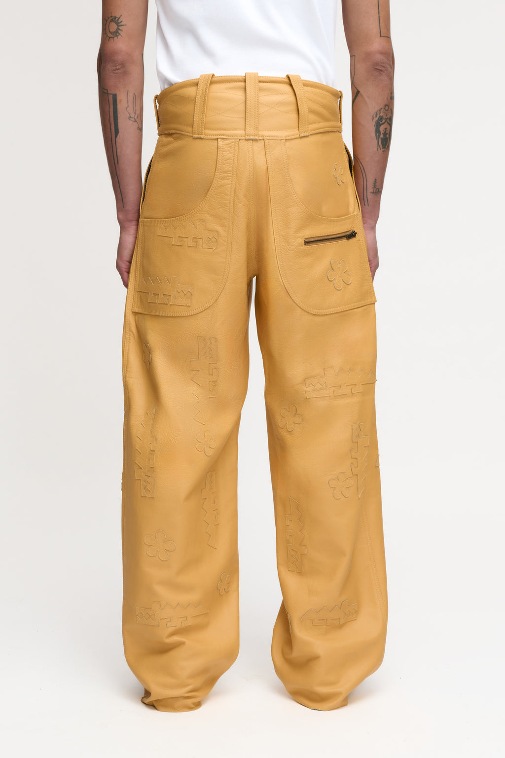 CROCODILE PANTS YELLOW