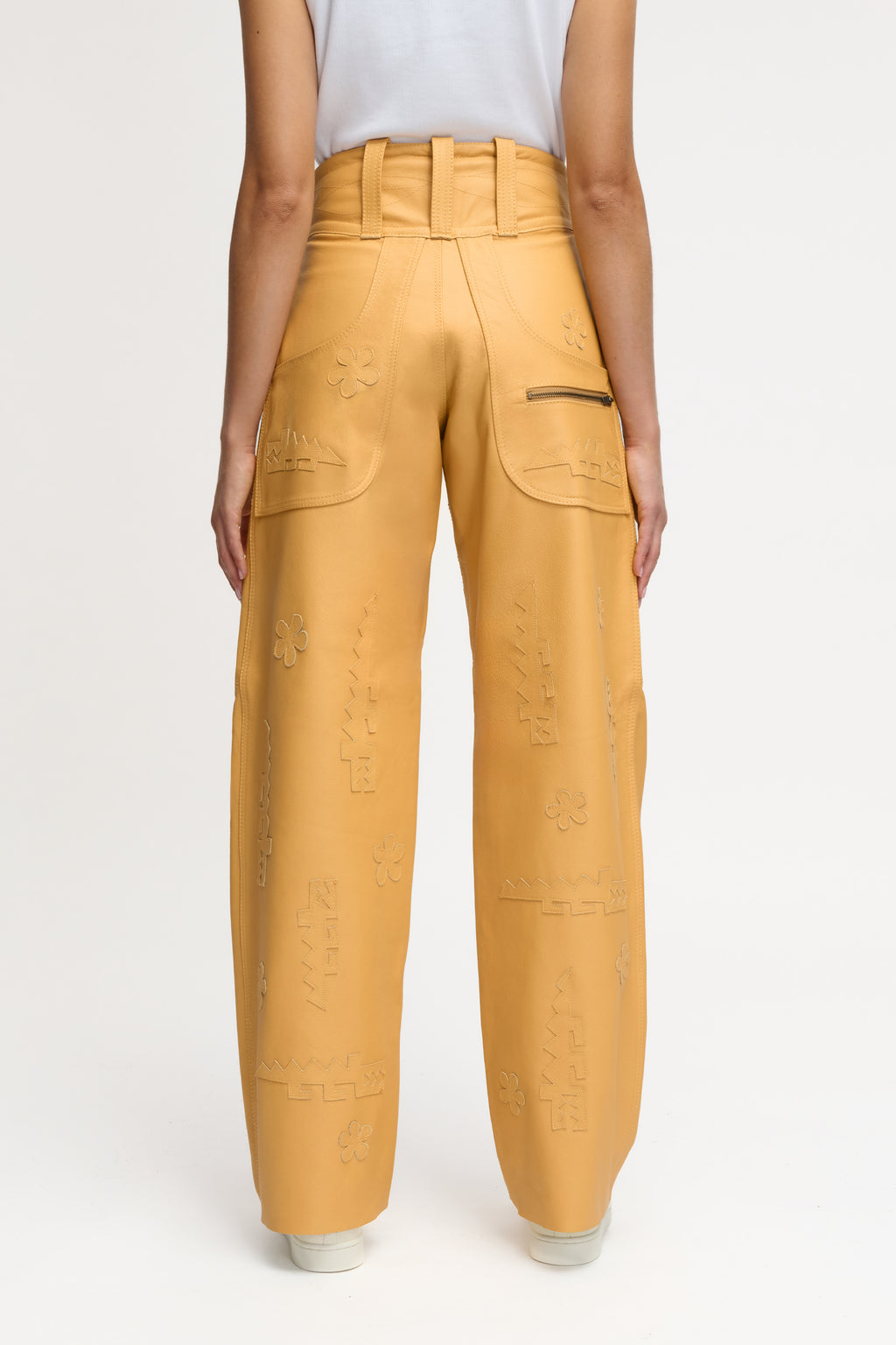 CROCODILE PANTS YELLOW