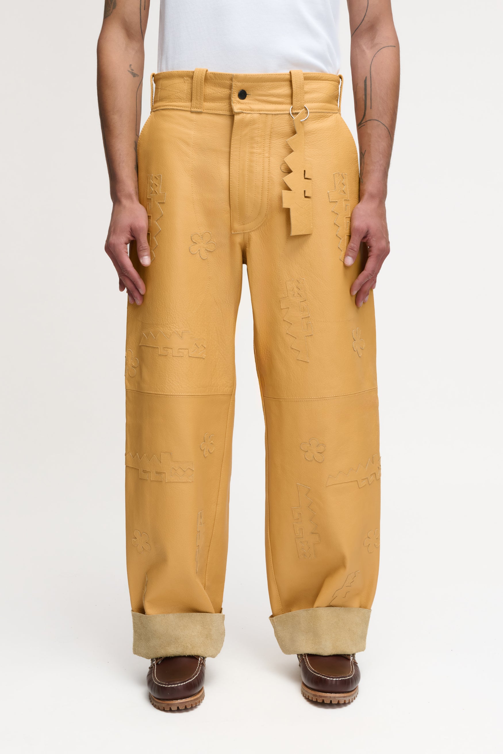 CROCODILE PANTS YELLOW
