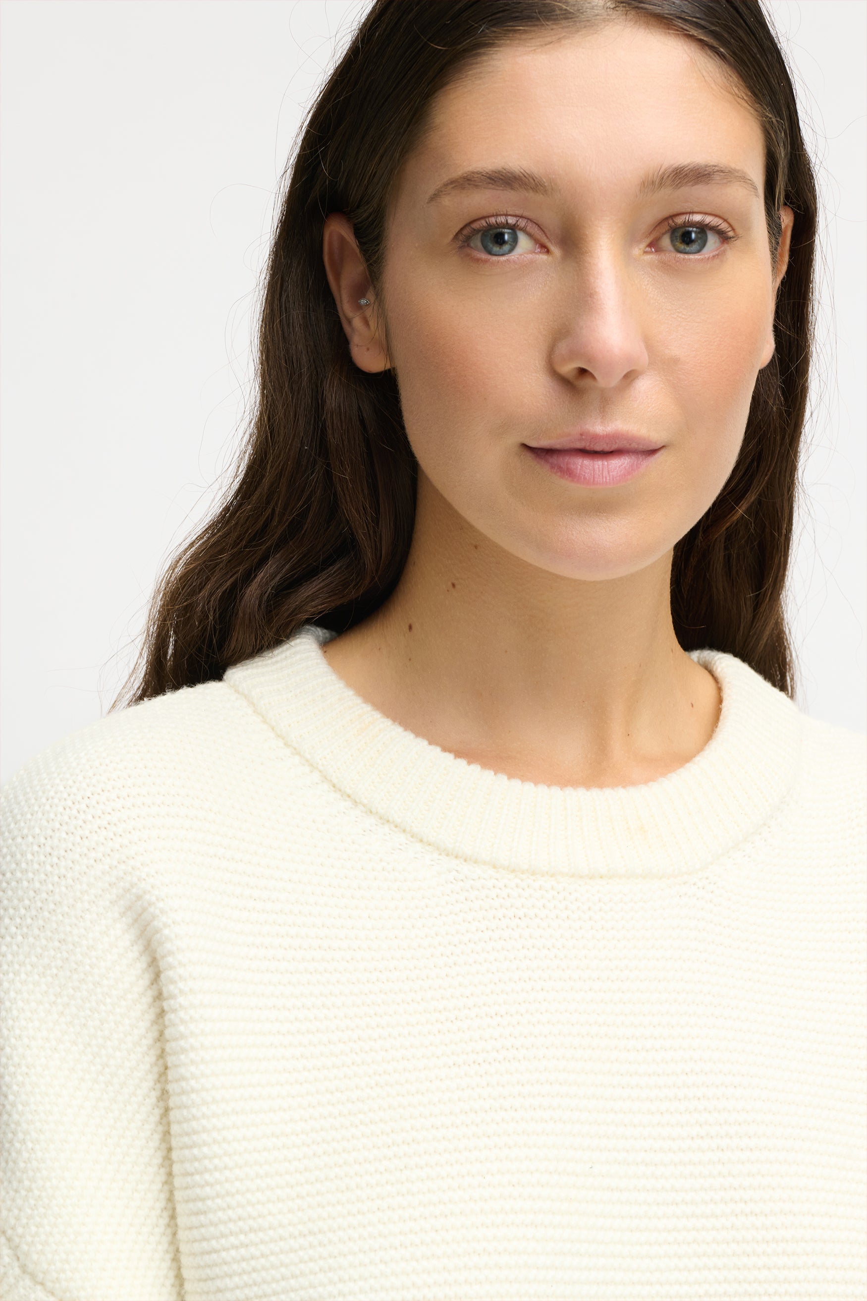 LION KNIT SWEATER CREAM